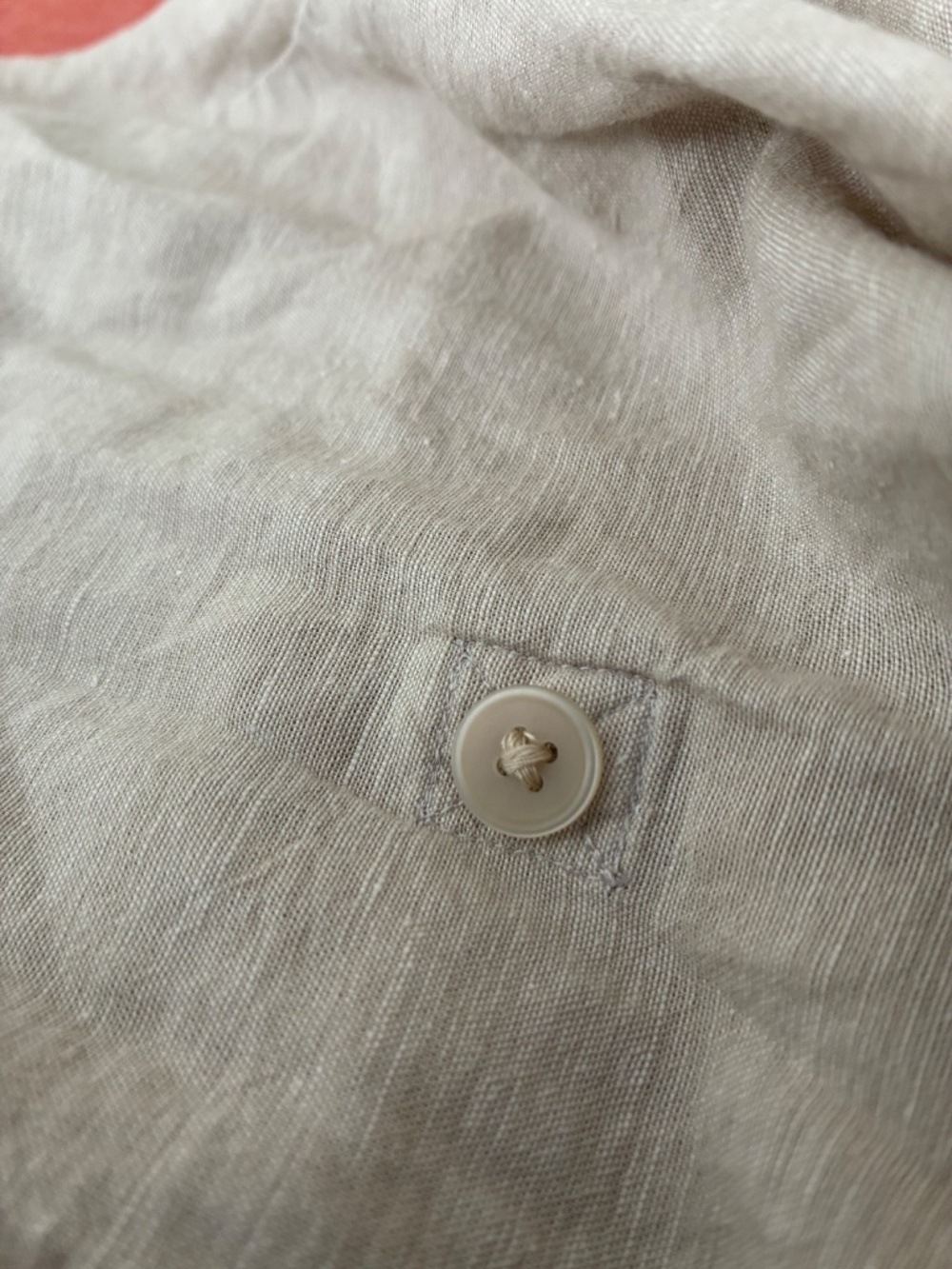 Uniqlo Cotton Linen blend Oversized Shirt Dress - Picture 8 of 9